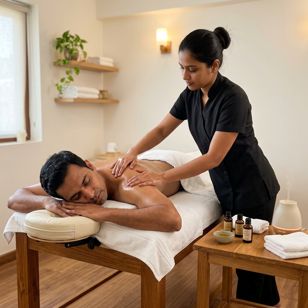 Aromatherapy Massage service in Madhapur